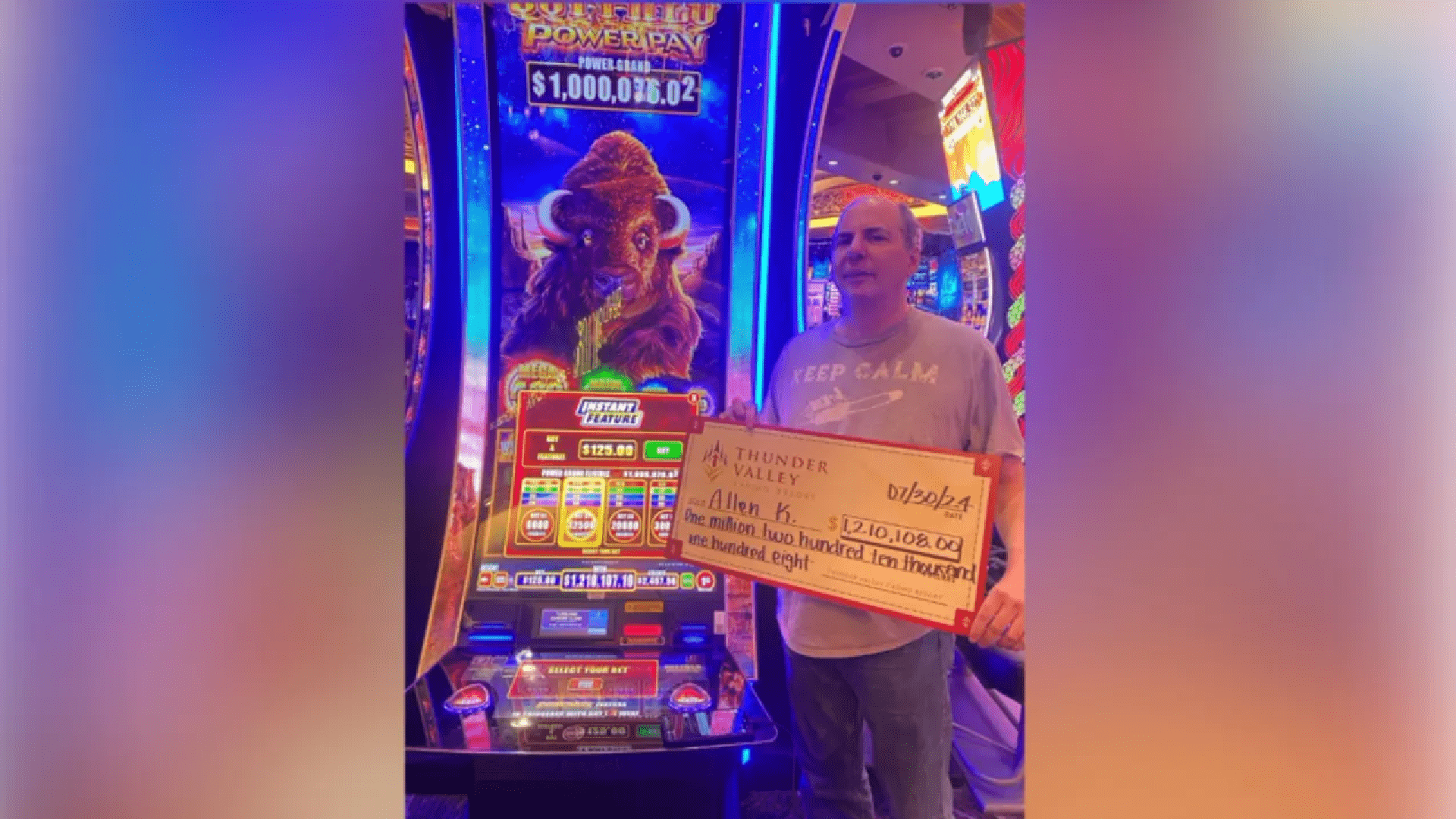 Jackpot: Allen Kessler Wins $1.2M on California Casino Slot Machine