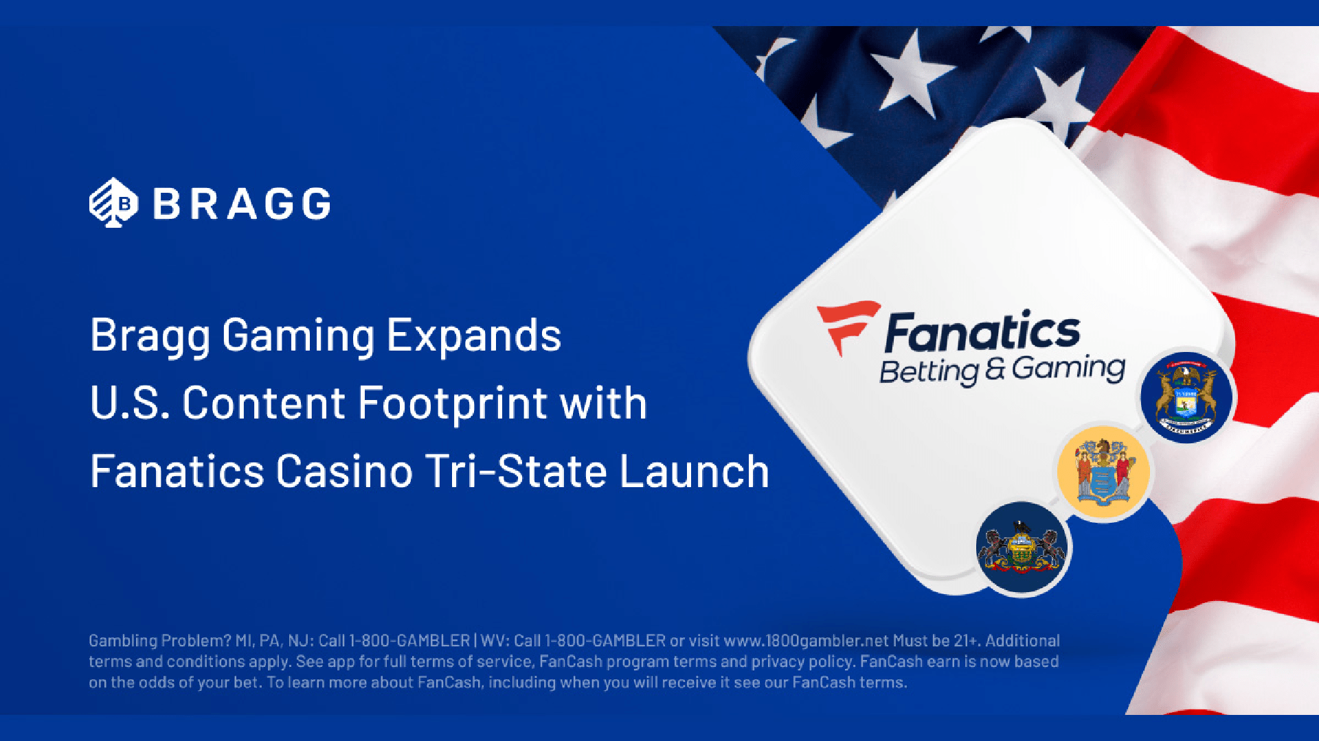 Bragg Expands U.S. Footprint With Fanatics Deal